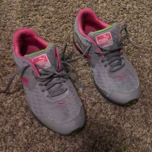 Gray, Pink and Green PUMAS